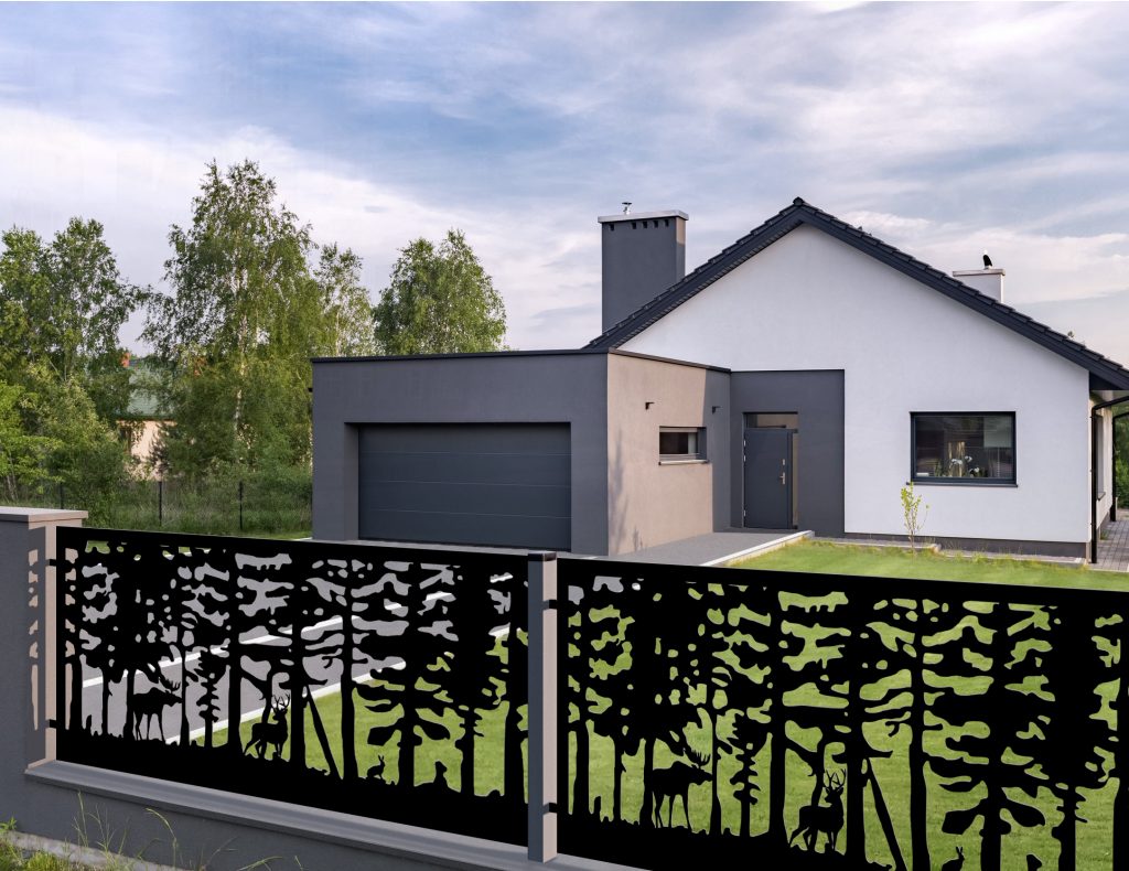 Zaunelement mit Dekor Nat 05 - Image 2