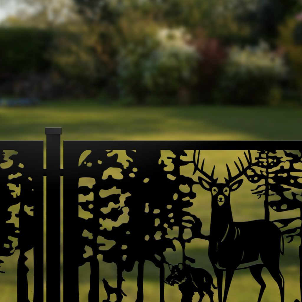 Zaunelement mit Dekor Nat 06 - Image 3