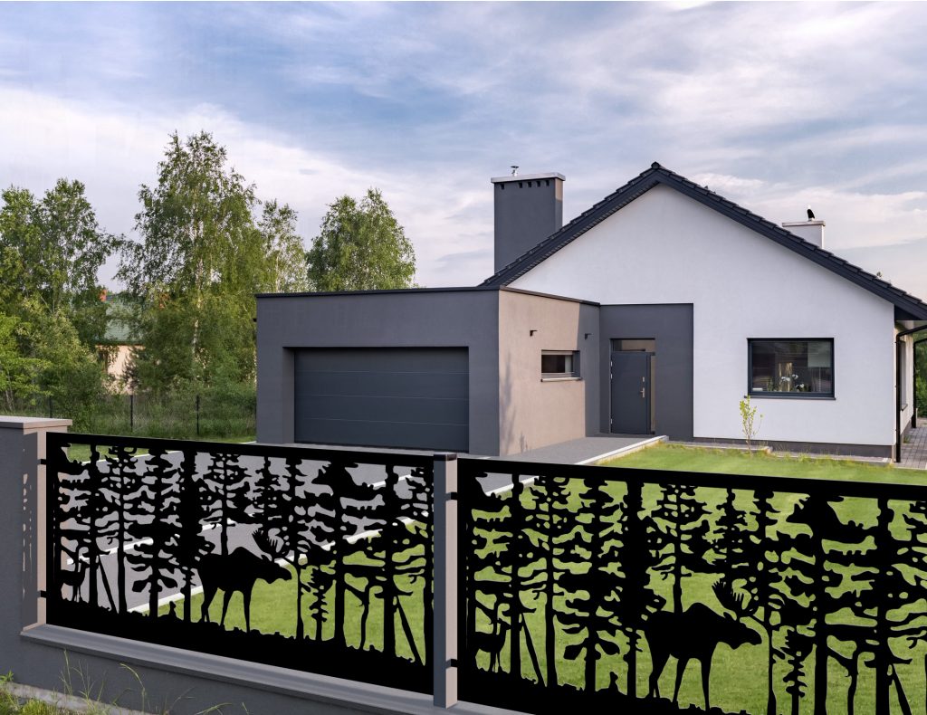 Zaunelement mit Dekor Nat 07 - Image 2