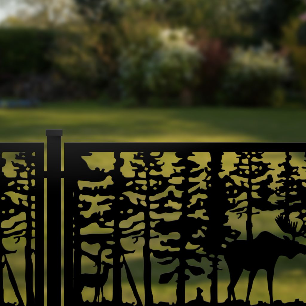 Zaunelement mit Dekor Nat 07 - Image 3