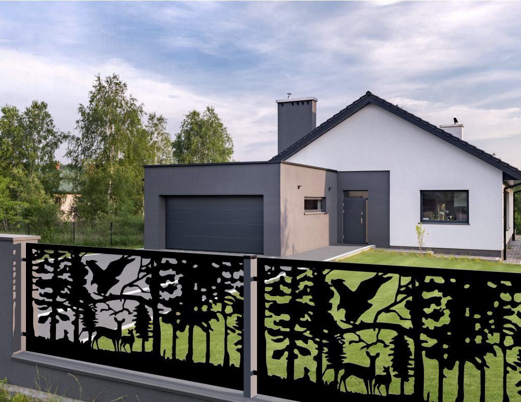 Zaunelement mit Dekor Nat 08 - Image 2