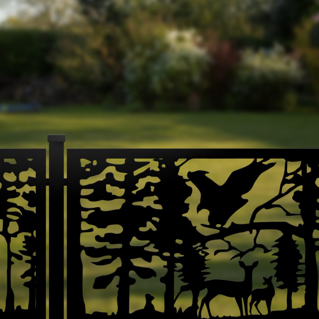 Zaunelement mit Dekor Nat 08 - Image 3