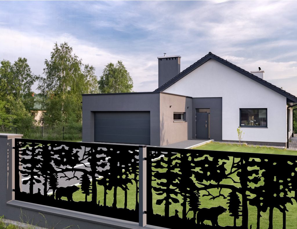 Zaunelement mit Dekor Nat 09 - Image 2