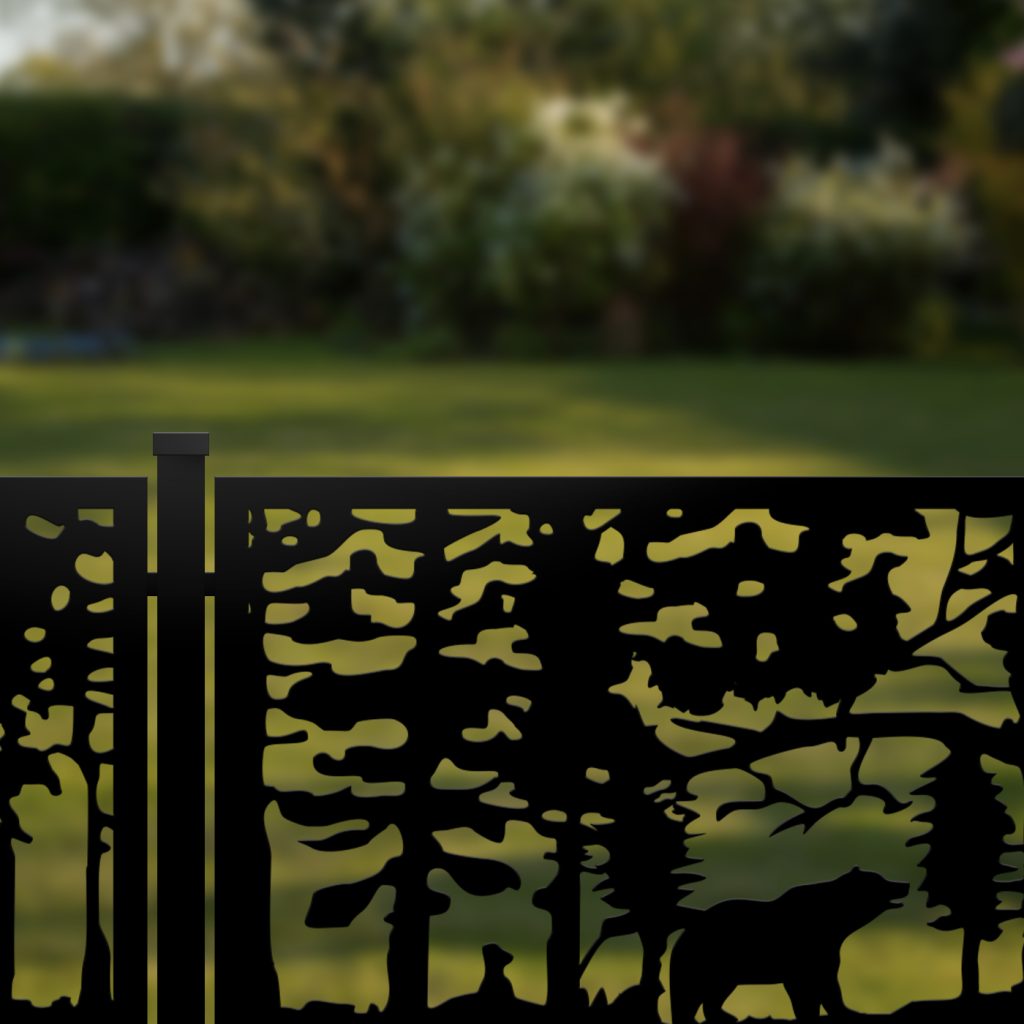 Zaunelement mit Dekor Nat 09 - Image 3