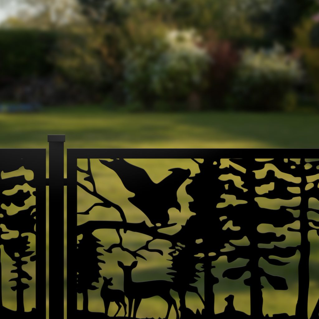 Zaunelement mit Dekor Nat 10 - Image 3