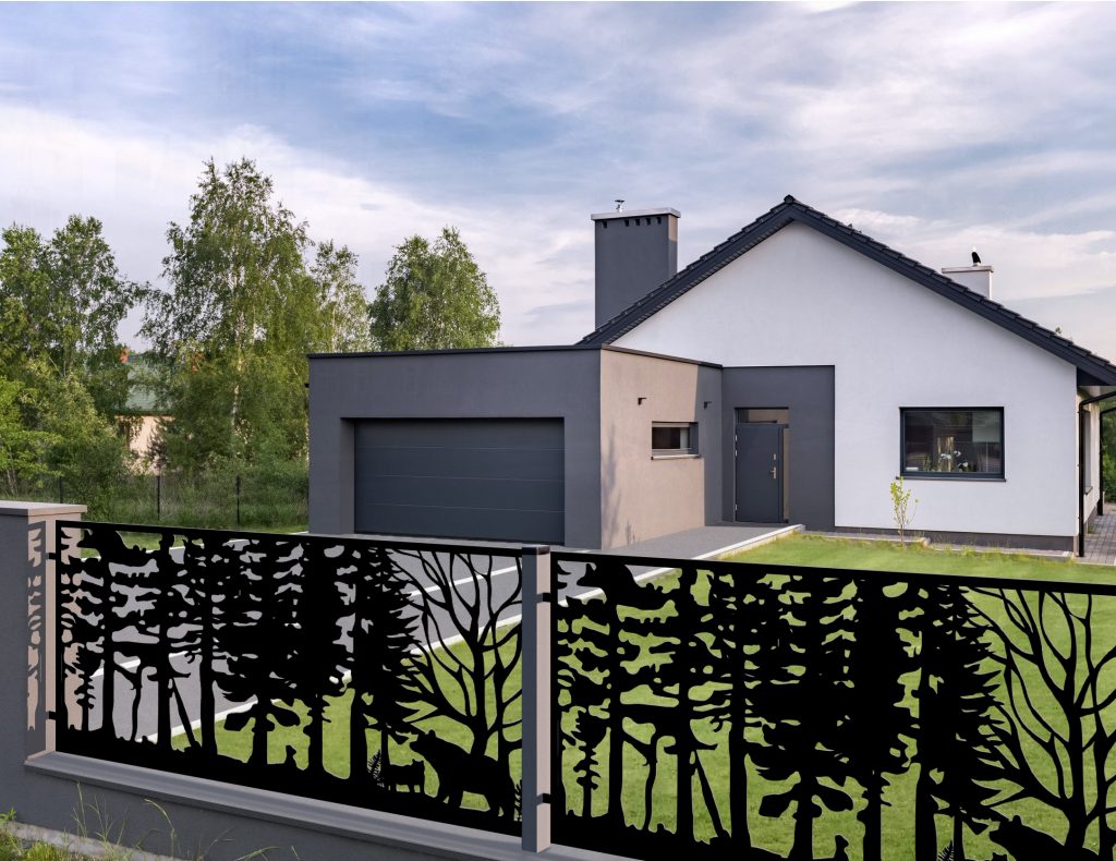 Zaunelement mit Dekor Nat 14 - Image 2