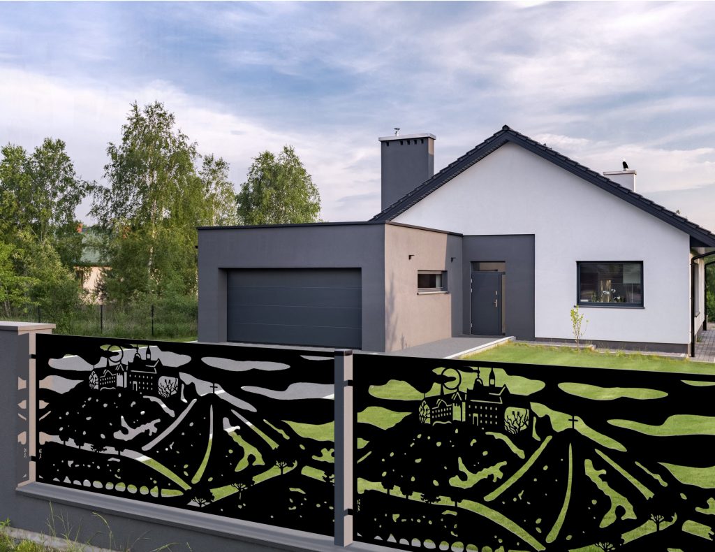 Zaunelement mit Dekor Nat 28 - Image 2