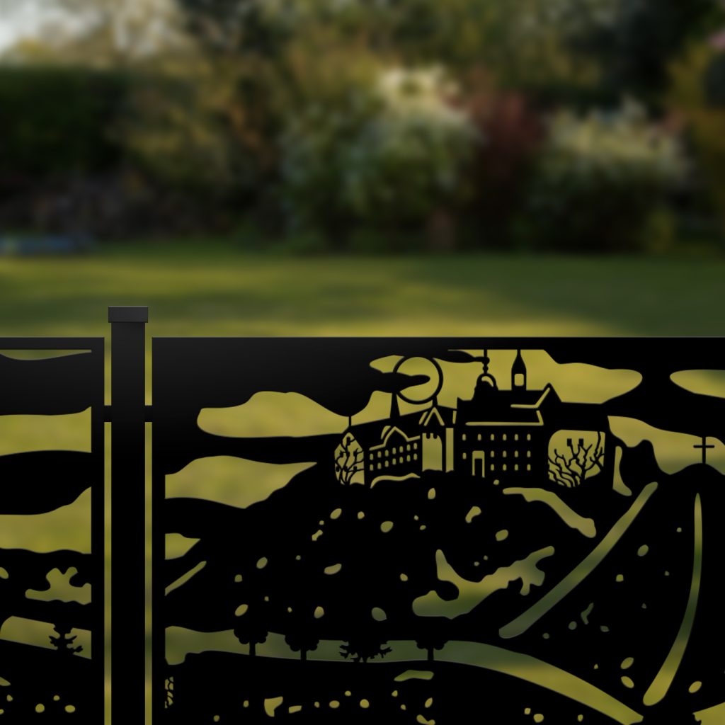 Zaunelement mit Dekor Nat 28 - Image 3