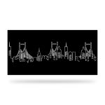 Zaunelement mit Dekor Nat 34