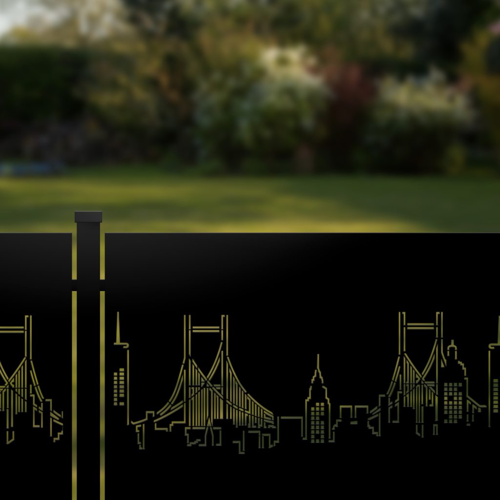 Zaunelement mit Dekor Nat 34 - Image 3