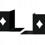 Buchstüten Kartenspiel Karo P039 2 Stück