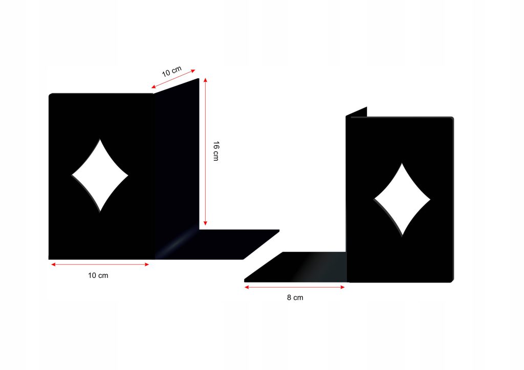 Buchstüten Kartenspiel Karo P039 2 Stück - Image 2