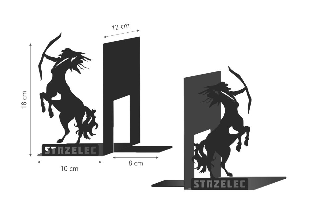 Buchstützen Sternzeichen Schütze P044 - Image 2