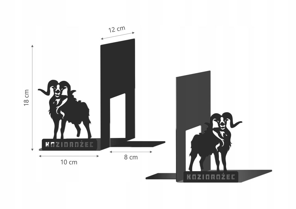 Buchstützen Sternzeichen Steinbock P045 - Image 2