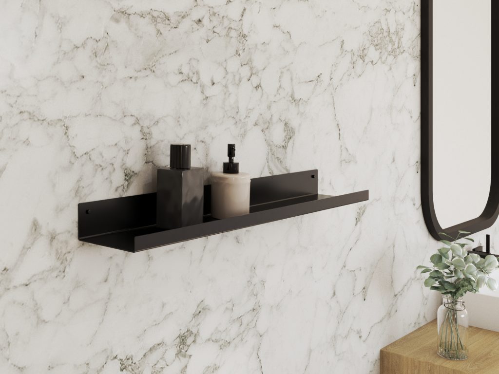 Wandregal Metall Badezimmer 60 cm - Image 3