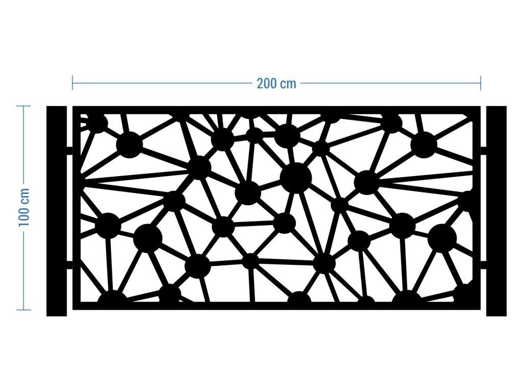 Zaunfeld  Noemi 200×100 cm - Image 2