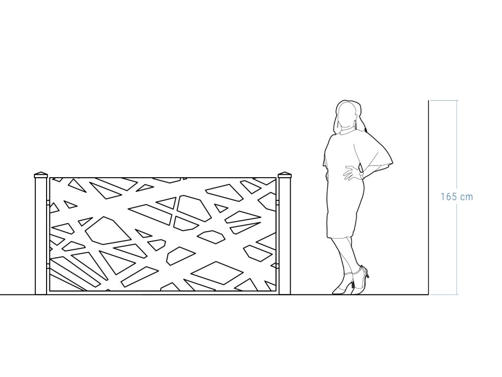 Zaunfeld  Elisa 200×100 cm - Image 4