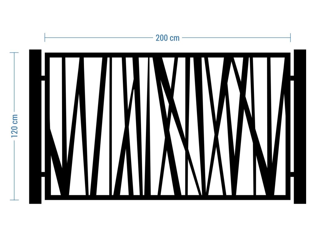 Zaunfeld  Andrea 200×120 cm - Image 2