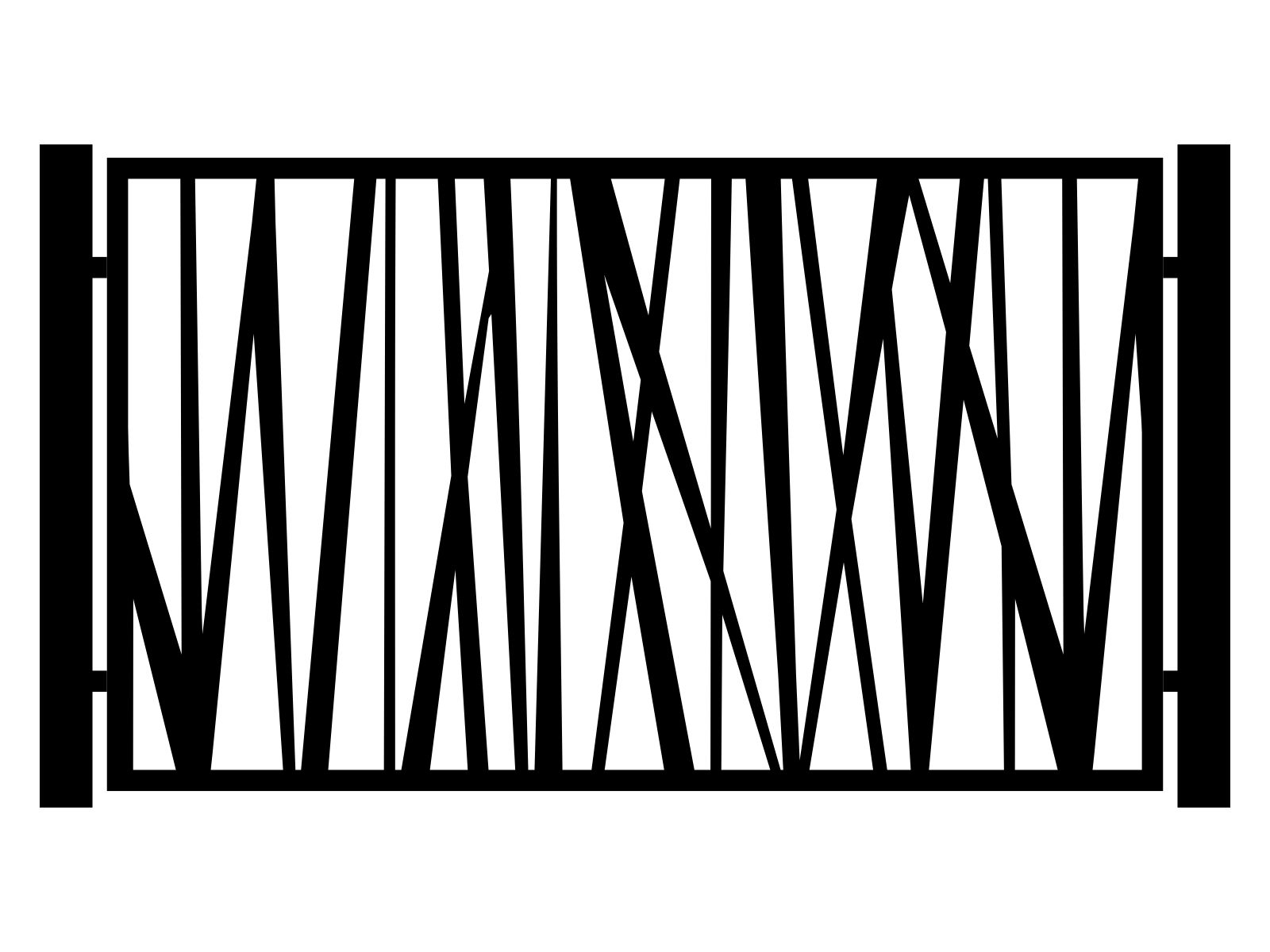 por000-geo14-120-cza Zaunfeld Andrea 200×120 cm - Image 1