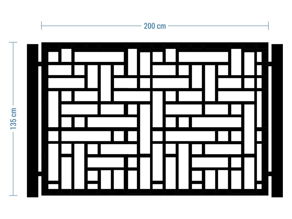 Zaunfeld  Claudia 200×135 cm - Image 2