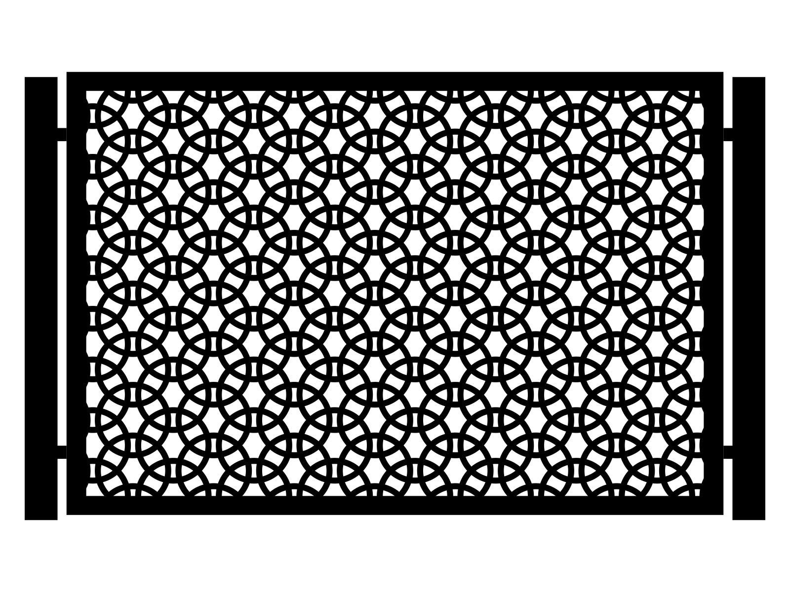 por000-kps08-135-cza Zaunfeld Giulia 200×135 cm - Image 1