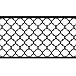 Zaunfeld  Bianca 200×100 cm