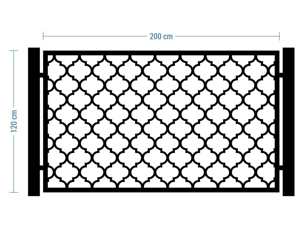 Zaunfeld  Bianca 200×120 cm - Image 2