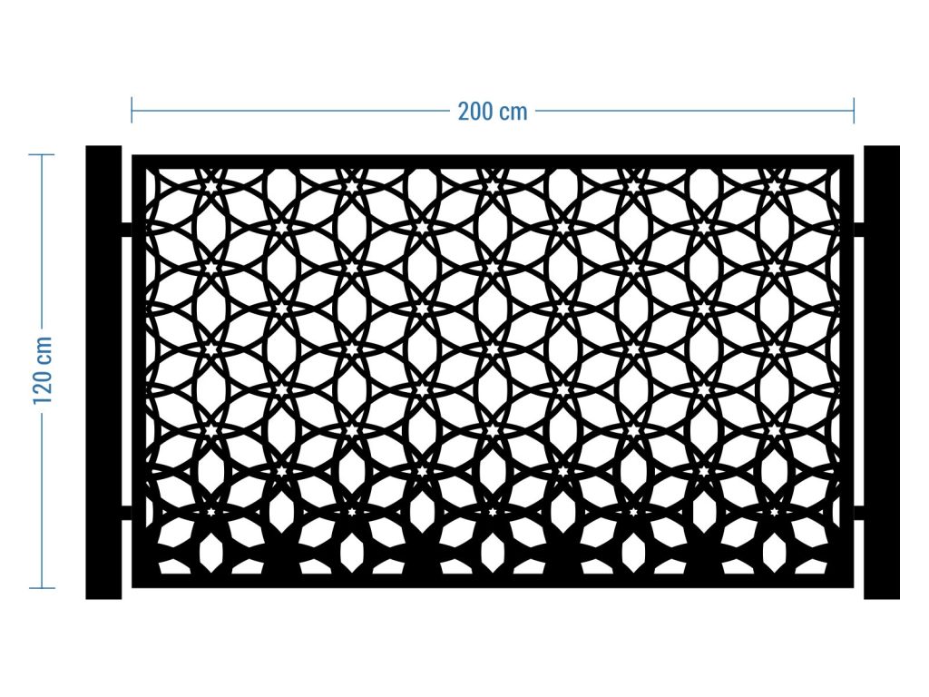 Zaunfeld  Azzurra 200×120 cm - Image 2