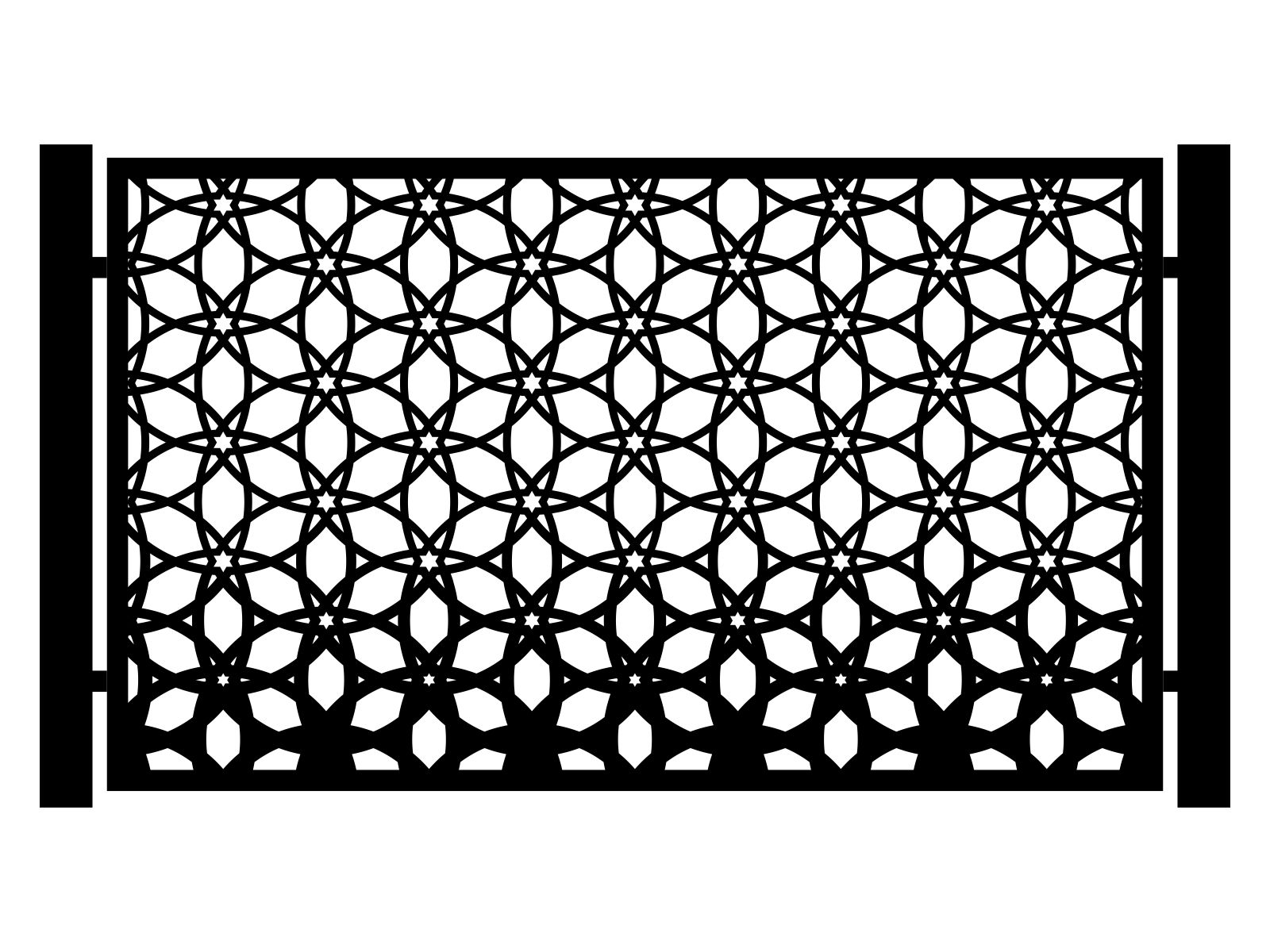 por000-kps12-120-cza Zaunfeld Azzurra 200×120 cm - Image 1