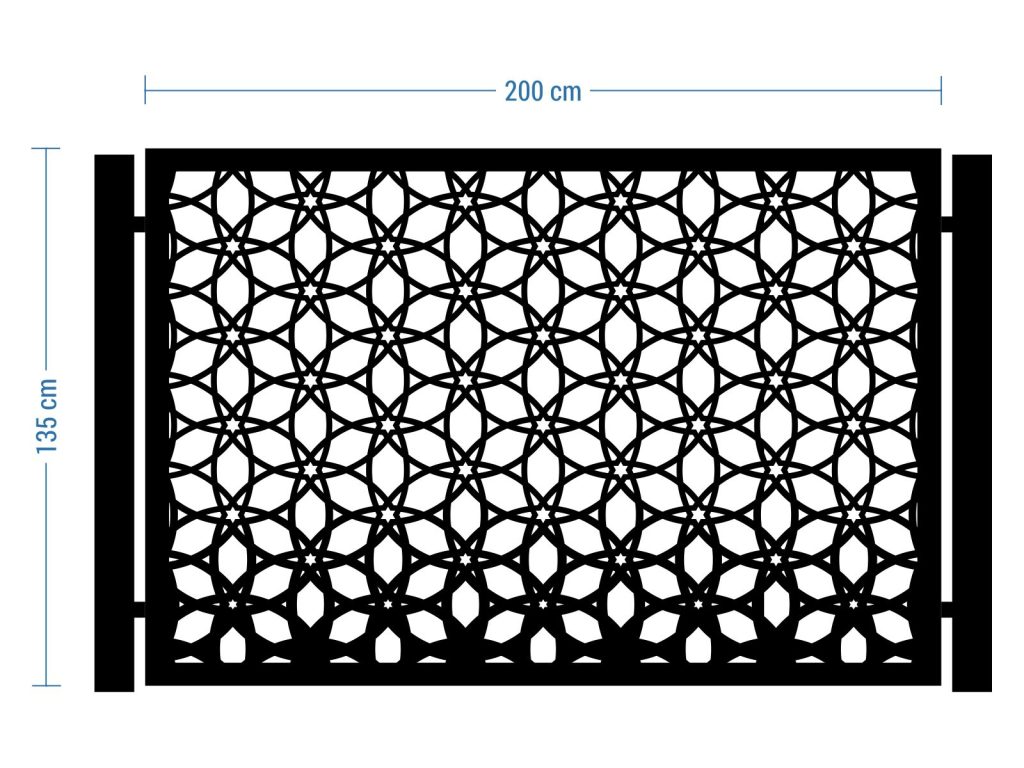 Zaunfeld  Azzurra 200×135 cm - Image 2