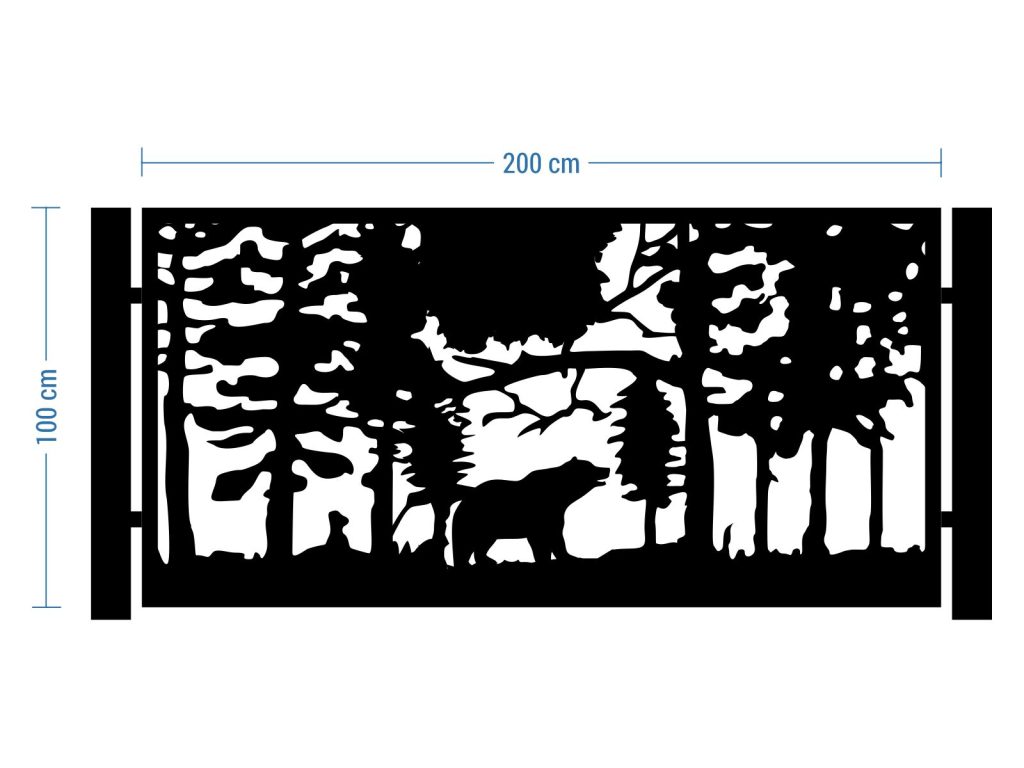 Zaunfeld  Olivia 200×100 cm - Image 2