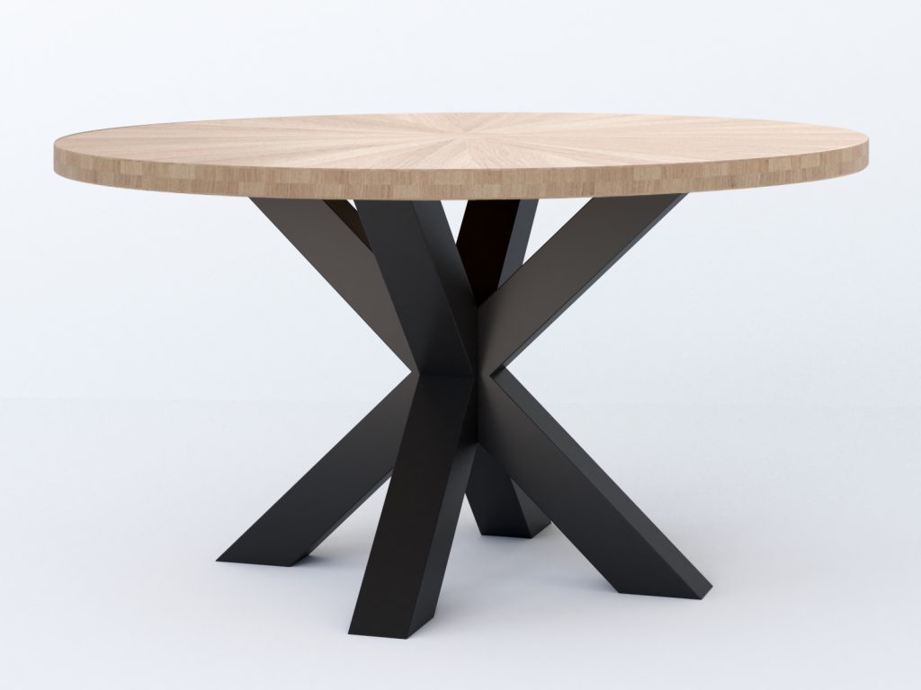 Tischbein aus Metall Spinne Heavy S - Image 2