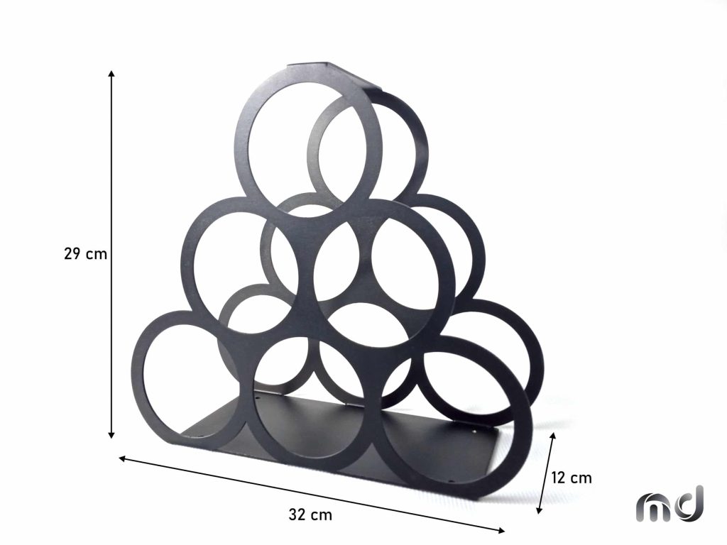 Weinständer Weinregal 6 Flaschen 28 cm - Image 2