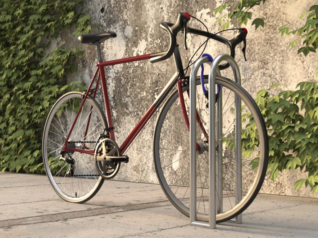 Fahrradständer Arc Chrom - Image 2