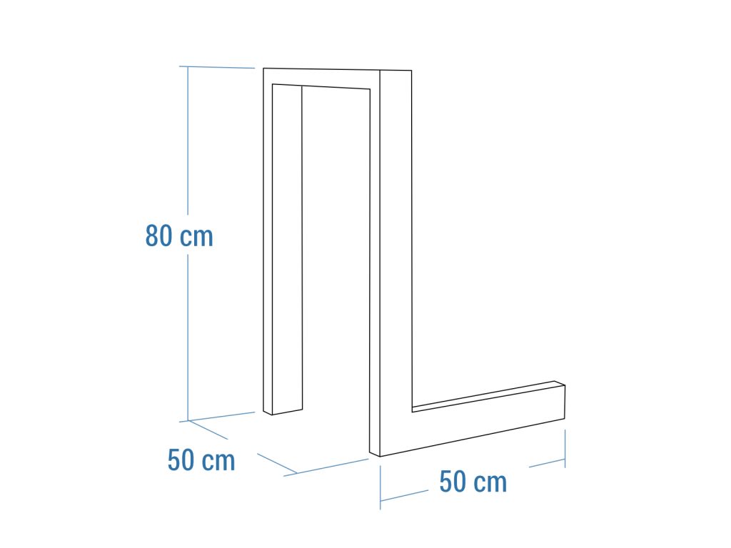 Fahrrad Ständer Ratio Chrom Modul A - Image 3