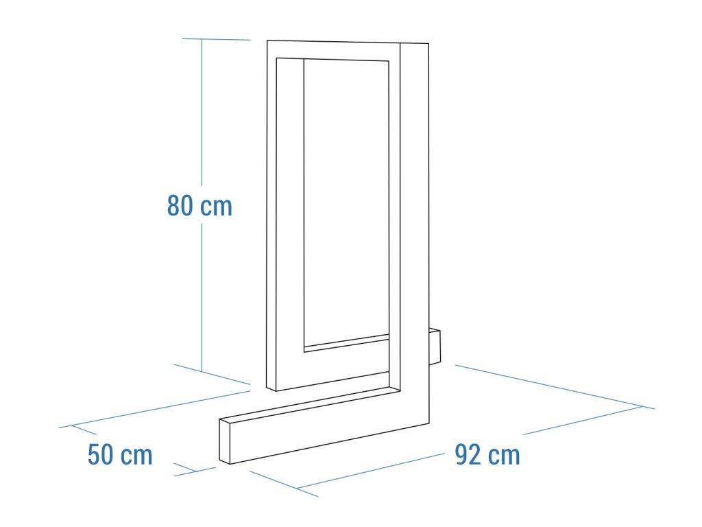 Fahrrad Ständer Ratio Chrom Modul B - Image 3