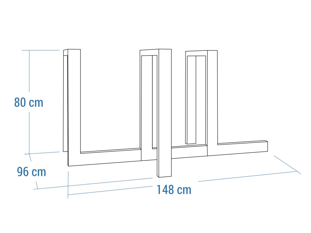 Fahrrad Ständer Ratio Set 4 - Image 5