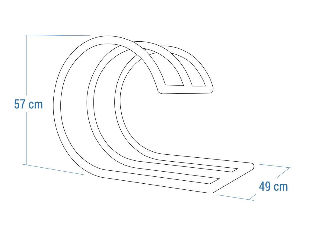 Fahrradstand Fala Chrom M - Image 4