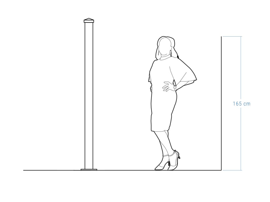 Zaunpfosten 10×185 cm - Image 3