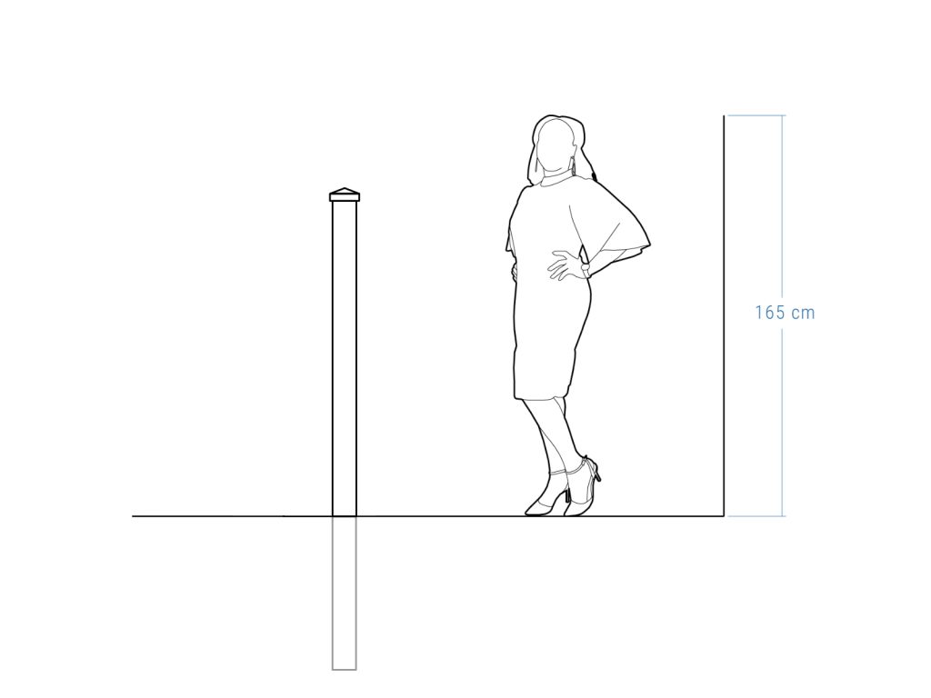 Zaunpfosten 10×200 cm - Image 3