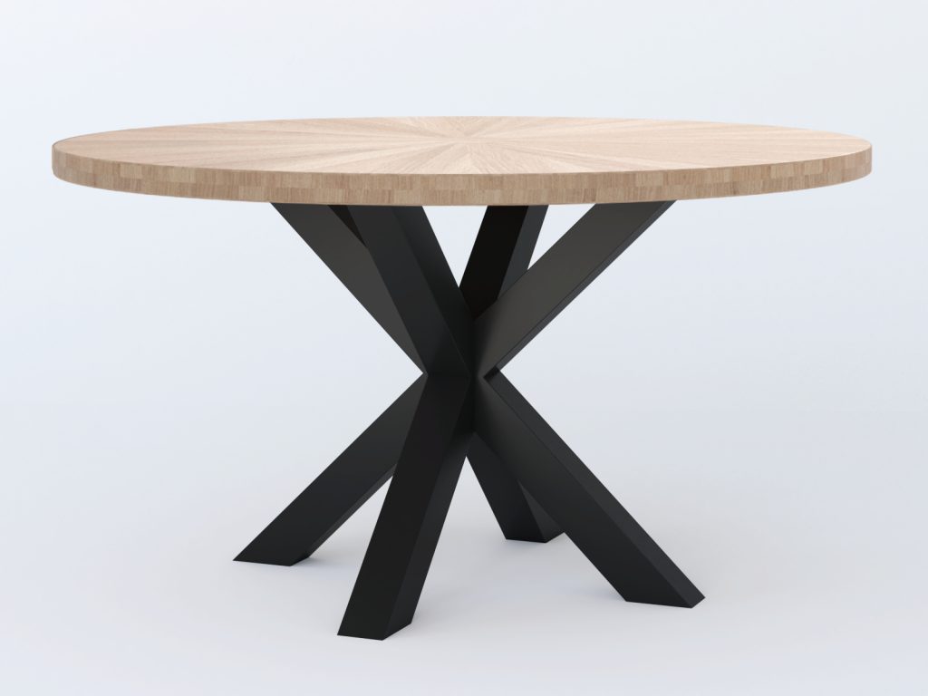 Runder Spinnen-Tisch Durchmesser 140 cm – Bild 3