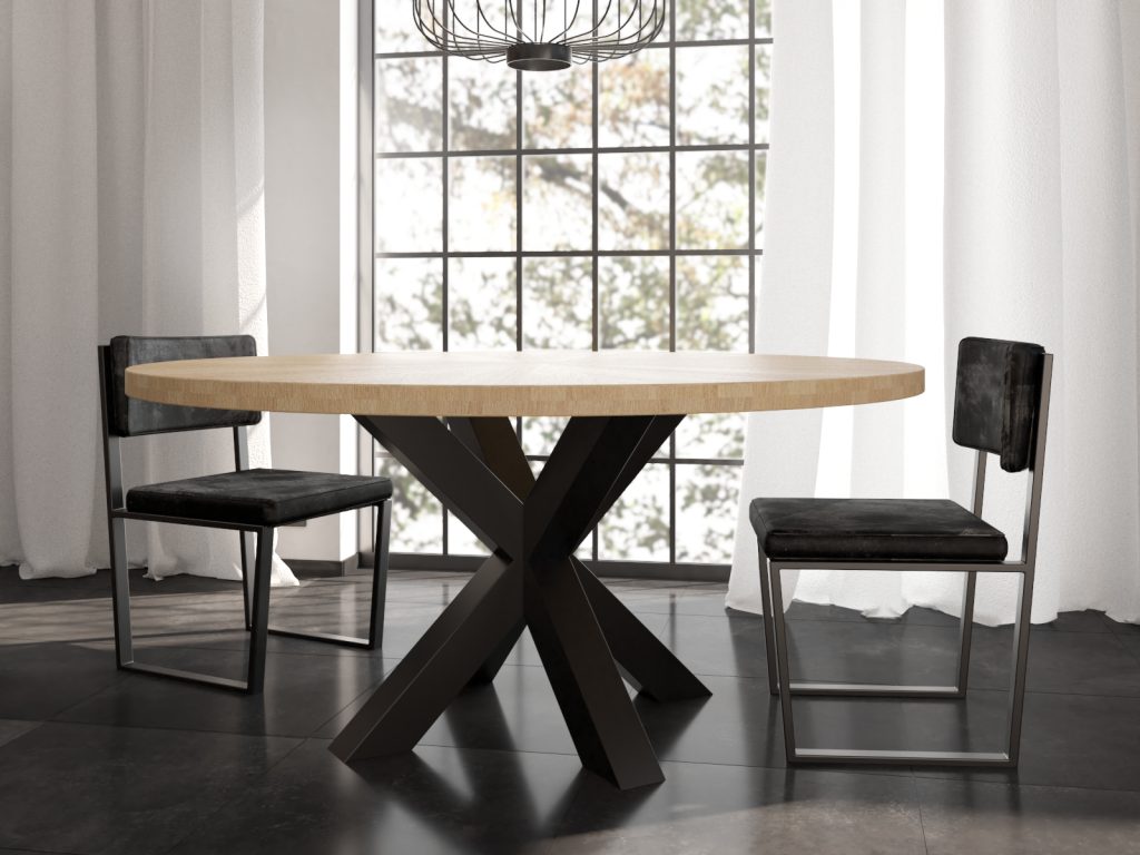 Tischbein aus Metall Spinne Heavy S - Image 4