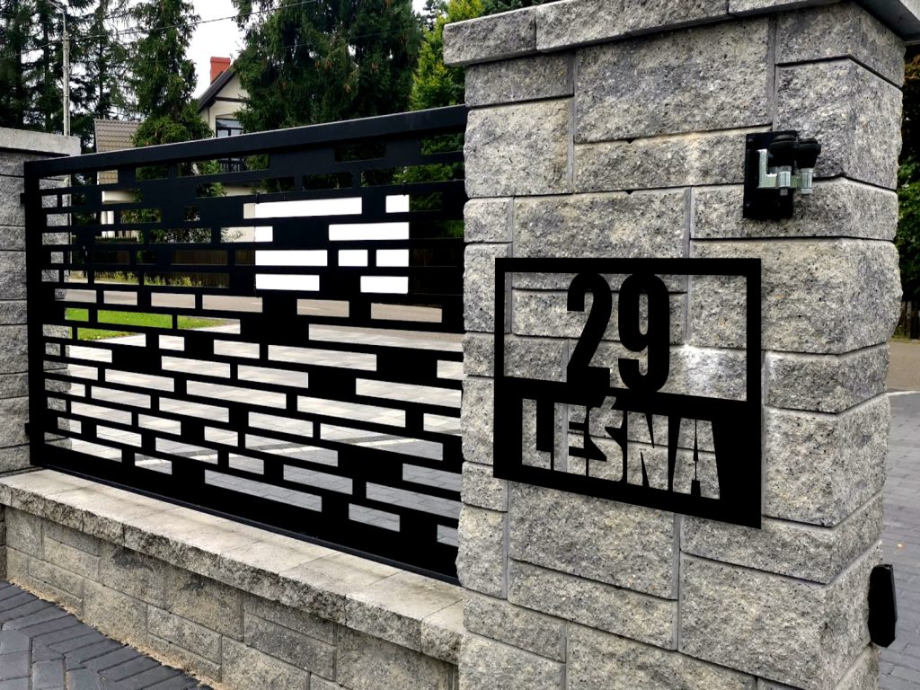 Adressschild mit Straßenummer verzinken - Image 2