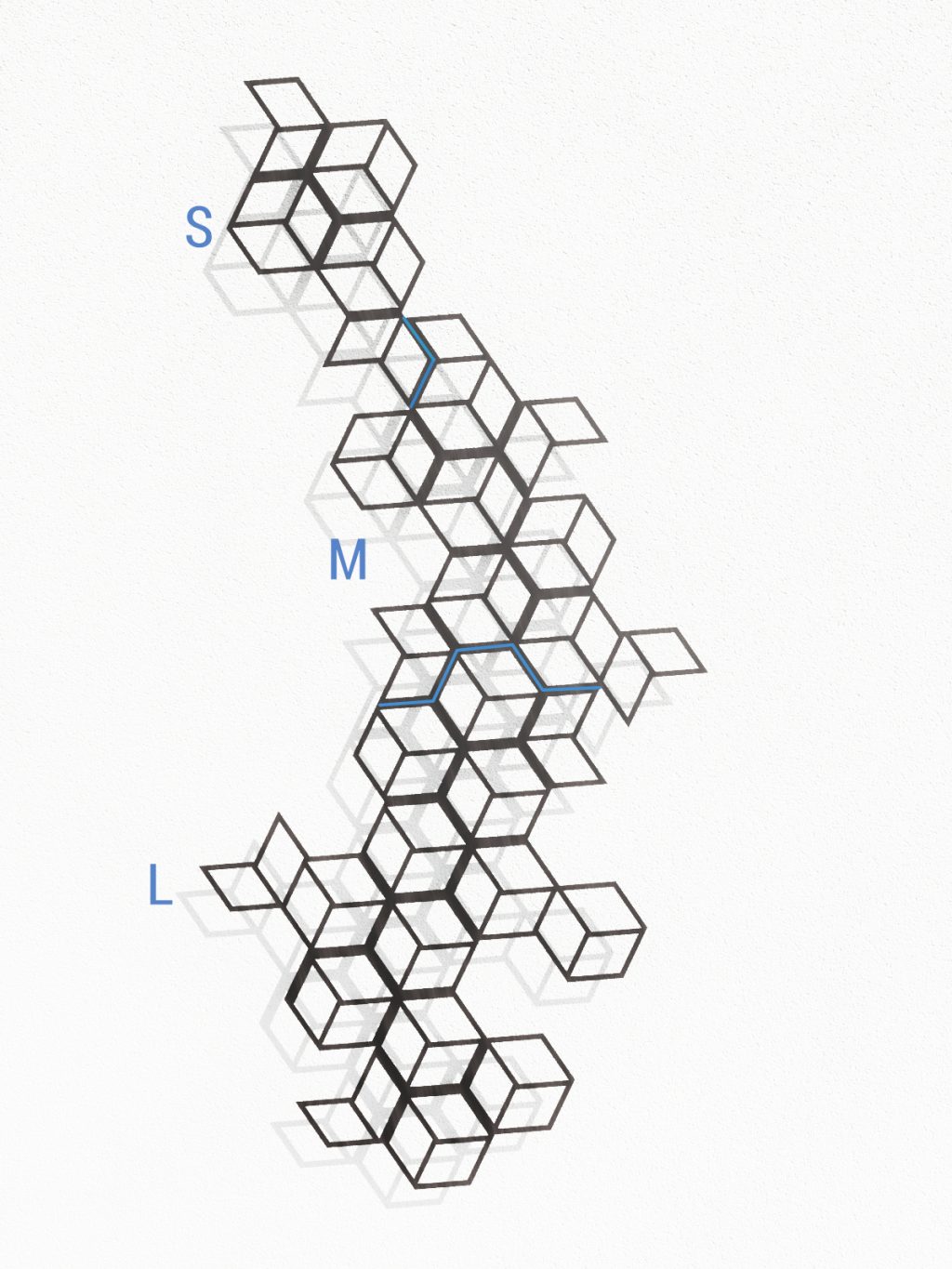Rankgitter Cube  S 35x61 cm - Image 3