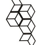 Rankgitter Cube  S 35x61 cm