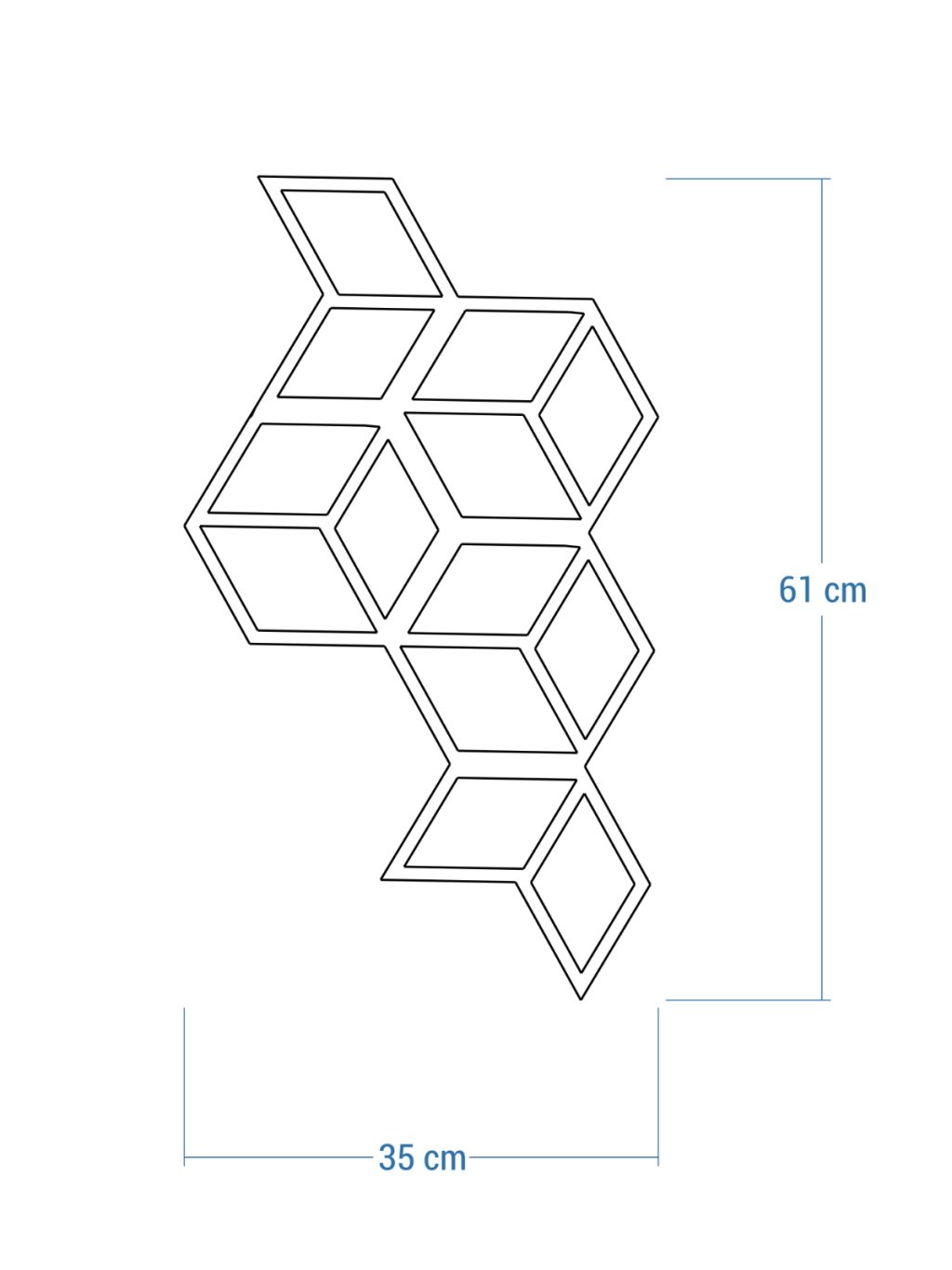 Rankgitter Cube  S 35x61 cm - Image 5