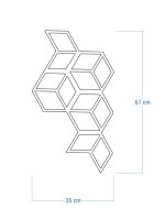 Rankgitter Cube  S 35x61 cm - Image 5