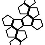 Rankgitter Pentagon L 59x77 cm