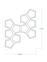 Rankgitter Pentagon L 59x77 cm - Image 5