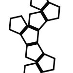 Rankhilfe Metall Pentagon M 54x84 cm